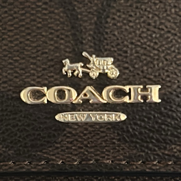 EUC Coach Trifold Wallet, Brown - Picture 4 of 10